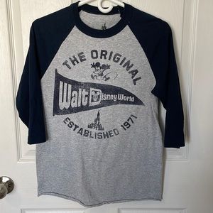 Disney baseball tee